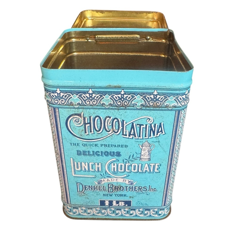 Chocolatina Lunch Chocolate Denkel Brothers Tin - Picture 7 of 9
